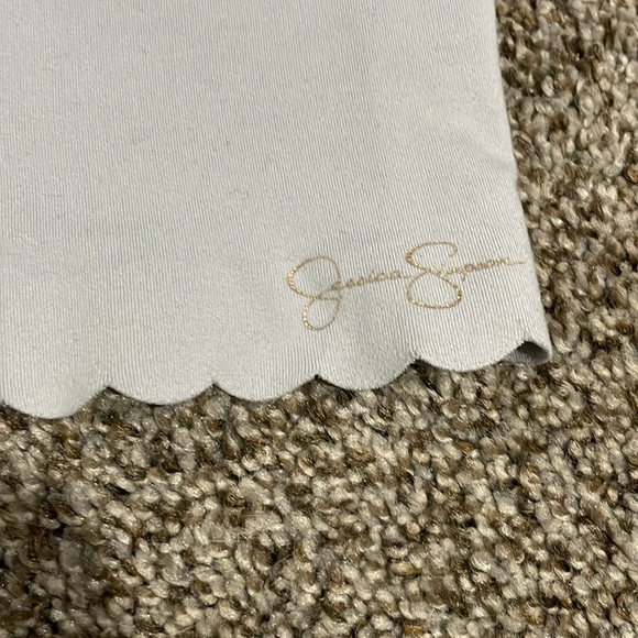 Jessica Simpson scalloped sports bra - Picture 2 of 5